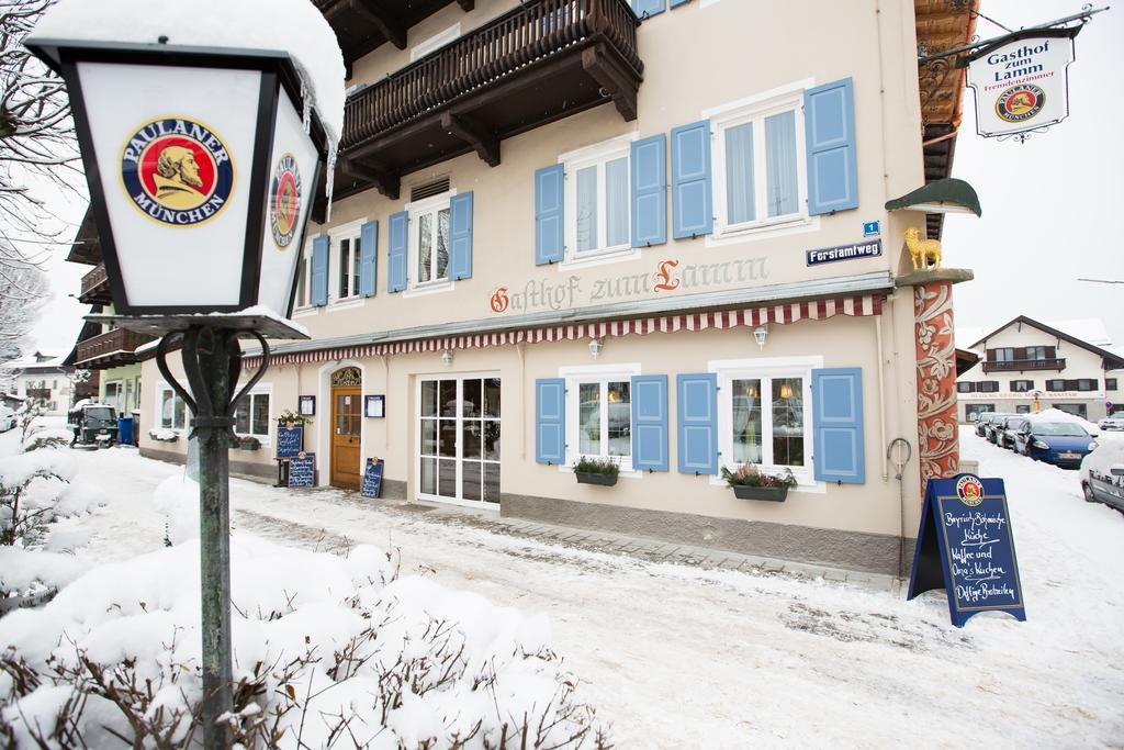 Hotel Gasthof Zum Lamm Garmisch-Partenkirchen Exterior foto